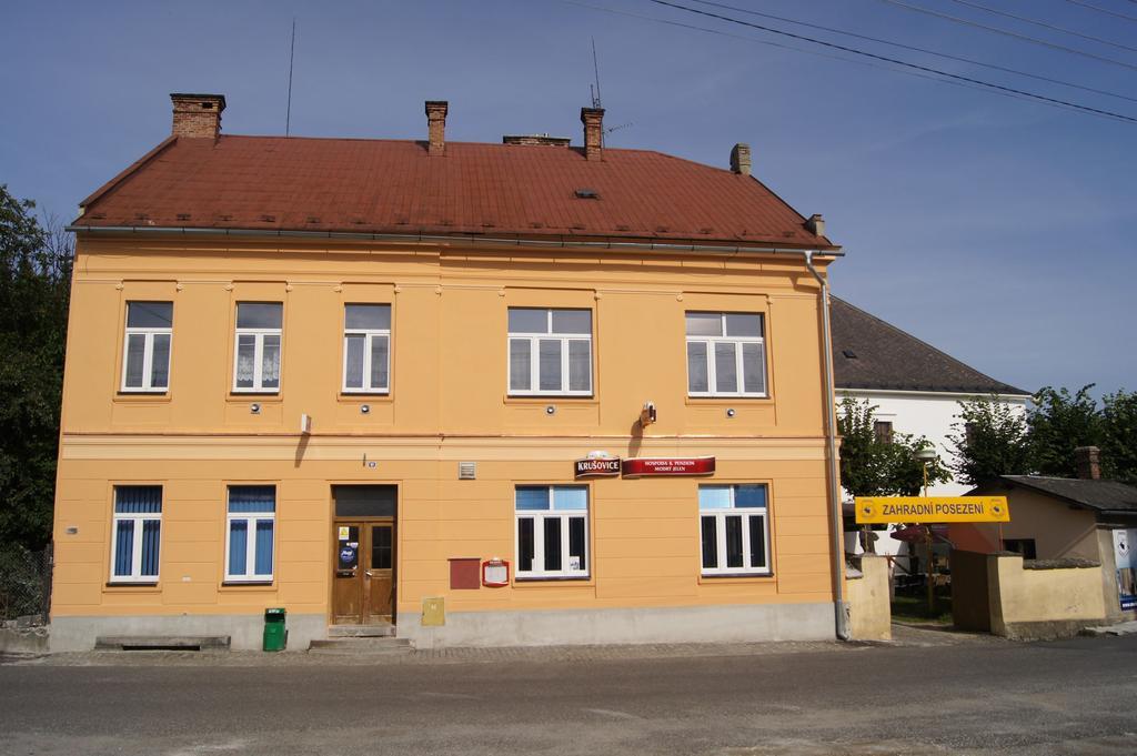 Penzion Modrý Jelen Vidnava Esterno foto